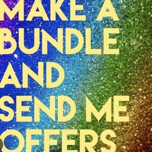 Bundle, So we can negotiate privately